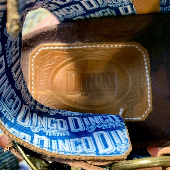 Dingo Sage Brush Leather Sandals Size 8 - Picture 7 of 12